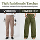 🌸 Weite, plissierte Laternenhose – Jetzt 50% RABATT! ✨🛍️
