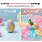 Natürliches Badebomben-Set mit ätherischen Ölen