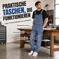 👖 Klassischer Jeansoverall für Herren mit verstellbaren Trägern