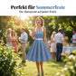 Damen Neckholder-Swingkleid mit Polka Dots im Retro-Look