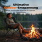 Tragbarer, zusammenklappbarer Moon Chair für Camping und Outdoor-Aktivitäten