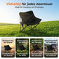 Tragbarer, zusammenklappbarer Moon Chair für Camping und Outdoor-Aktivitäten