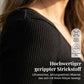 Slim Fit Basic-T-Shirt mit V-Ausschnitt für Damen