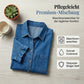 👗Locker sitzendes Jeanskleid mit Rüschen
