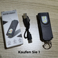 🔦🧲 Mini-Schlüsselanhänger-Taschenlampe – Magnetfuß, USB-C, 3 Modi – hell & immer griffbereit! ✨