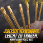 Titanbeschichtete Hochgeschwindigkeitsstahl-Zackenbohrer (6 Stück)