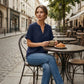 👚 60% RABATT! 🌸 Modisches Lockeres Einfarbiges Kurzarm-Oberteil – Bequem, Vielseitig & Perfekt für Den Frühling ☀️