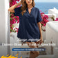 👚 60% RABATT! 🌸 Modisches Lockeres Einfarbiges Kurzarm-Oberteil – Bequem, Vielseitig & Perfekt für Den Frühling ☀️