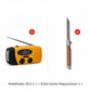 📻⚡【58% Rabatt】Solar-Kurbel Notfallradio – Mit Powerbank, Wetteralarm, USB & 7 Tage Akku. Wasserdicht & robust für Outdoor/Krise. 🌞🔋 Jetzt unschlagbares Angebot sichern!