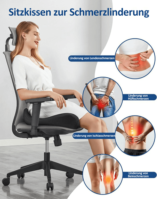 🎁LETZTER TAG 49％ RABATT🔥Ergonomisches Sitzkissen aus Memory-Schaumstoff