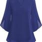💖LAST DAY SALE 50% OFF💖V-neck chiffon shirt