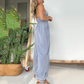 🔥💥2025 SCHNÄPPCHEN 🔥💥Jeans-Jumpsuit mit tiefem V-Ausschnitt für Damen🔥💥