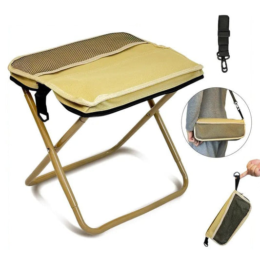 🔥Letzter Tag: 50% Rabatt!🔥🪑Ultraleichter Klapphocker – Trägt bis zu 120 kg