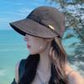 ☀️Sommer-Hot-Sale☀️Damen-Sonnenhut mit breiter Krempe und Sonnenschutz