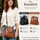 🎁50% RABATT!👝Vintage-Kiss-Lock-Tasche – 2-in-1: Tragen & Ordnen