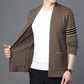 Ideales Geschenk - Strickjacke mit Hahnentrittmuster für Herren