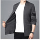 Ideales Geschenk - Strickjacke mit Hahnentrittmuster für Herren