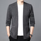 Ideales Geschenk - Strickjacke mit Hahnentrittmuster für Herren