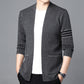 Ideales Geschenk - Strickjacke mit Hahnentrittmuster für Herren