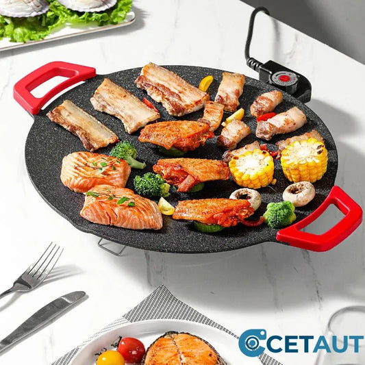 🥳Multi-purpose electric baking pan with non-stick coating for household 🔥🍰🕒