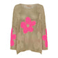 🌼49% Rabatt👚 Damen Sommerpullover mit Hohlsaum