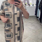 💥49% RABATT🌷Lässiges bedrucktes Kleid mit Rundhalsausschnitt und kurzen Ärmeln für Frauen