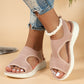 🌺Bequeme atmungsaktive flache Sandalen mit offener Zehe für Damen im Sommer