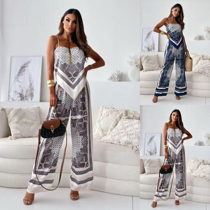 💥49% Rabatte✨2-teiliges Outfit für Damen, Bandana-Crop-Top und Hose