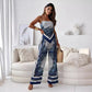 💥49% Rabatte✨2-teiliges Outfit für Damen, Bandana-Crop-Top und Hose