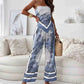 💥49% Rabatte✨2-teiliges Outfit für Damen, Bandana-Crop-Top und Hose