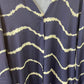 Boho-Kleid mit langen Ärmeln und Streifen