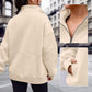✨Herbstneuheiten Sonderaktion 59% Rabatt💥  Langarmshirts mit halbem Reißverschluss und Taschen für Damen