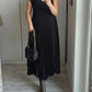 💞Ärmelloses, schlichtes, plissiertes, elegantes Kleid💞erhalten Sie kostenlosen Versand