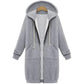 Long -Kapuze -Sweatshirt von Frauen