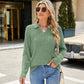 🎁Heißer Verkauf 50 % RABATT⏳Pullover mit V-Ausschnitt und Kragen für Damen