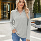 🎁Heißer Verkauf 50 % RABATT⏳Pullover mit V-Ausschnitt und Kragen für Damen
