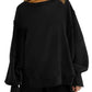 👚Übergroße Sweatshirts mit Rundhalsausschnitt