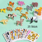 🧩 KAUFE 3, ERHALTE 4! ✨ 3D-Cartoon-Puzzle – 57 Teile mit Leuchtfarben, Fördert Kreativität & Räumliches Denken Bei Kindern Ab 4 Jahren 🎨
