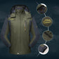 Wasserdichte und winddichte Outdoor-Wanderjacken für Herren【Kostenloser Versand】