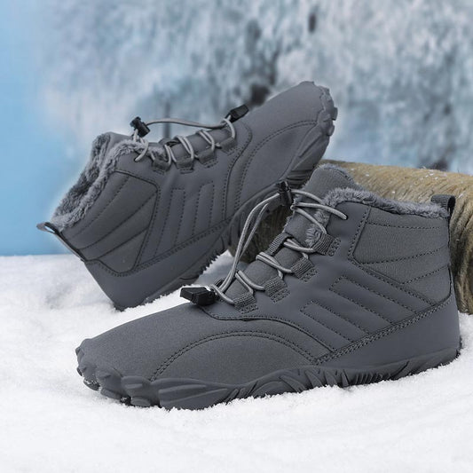 ❄️🧦Tolles Geschenk! Wasserdichte, verdickte, plüschgefütterte Wanderschuhe