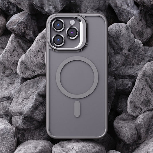 Magnetische Handyhülle mit Metall-Objektivhalterung für iPhone