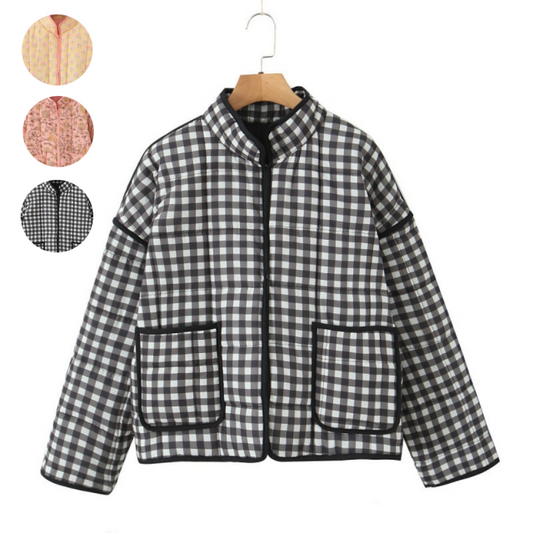 50% Rabatt🔥Gepolsterte Wintermäntel mit Stehkragen für Damen