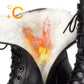 Damen Schnürstiefel Mode