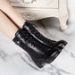 Damen Schnürstiefel Mode