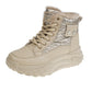 🎁Kostenloser Versand🎁Wasserdichte, warme Outdoor-Stiefeletten für Damen mit Schnürung