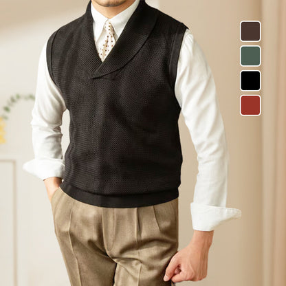 Men's Elegant Knitted Vest ✨ Slim Fit Vest