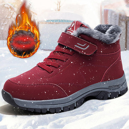 Ideales Geschenk - Winddichte, rutschfeste, warme, gefütterte Winterschuhe