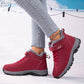 Ideales Geschenk - Winddichte, rutschfeste, warme, gefütterte Winterschuhe