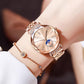 🎀49 % Rabatt im Neujahrsangebot🎀Modische Diamant-Mondstern-Uhr für Damen