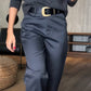 🌟Lässige, gerade Blazerhose für Damen mit hoher Taille🔥